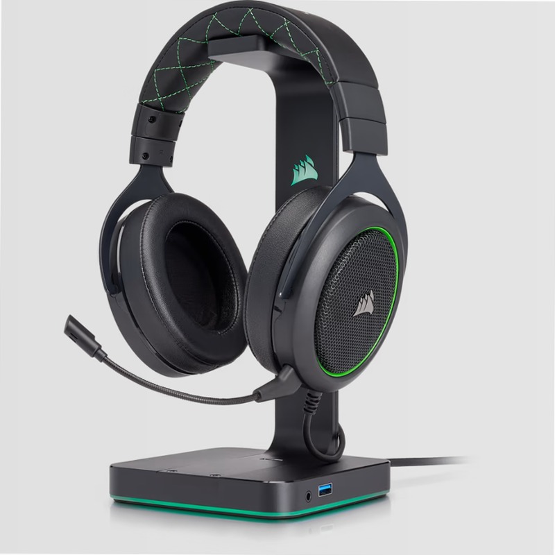 Cuffia con microfono gaming HS50 - Verde
