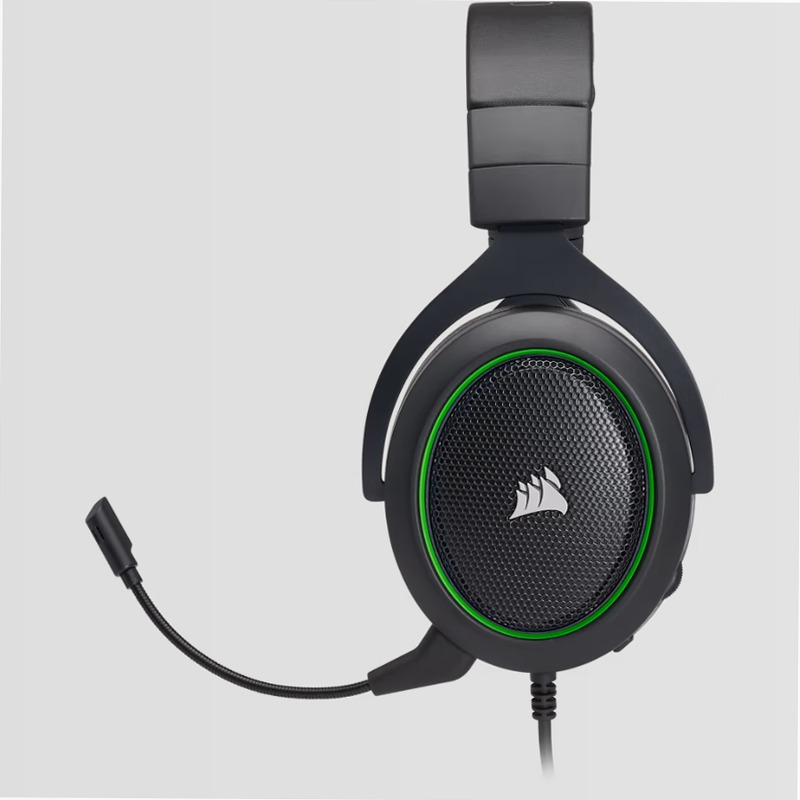 Cuffia con microfono gaming HS50 - Verde