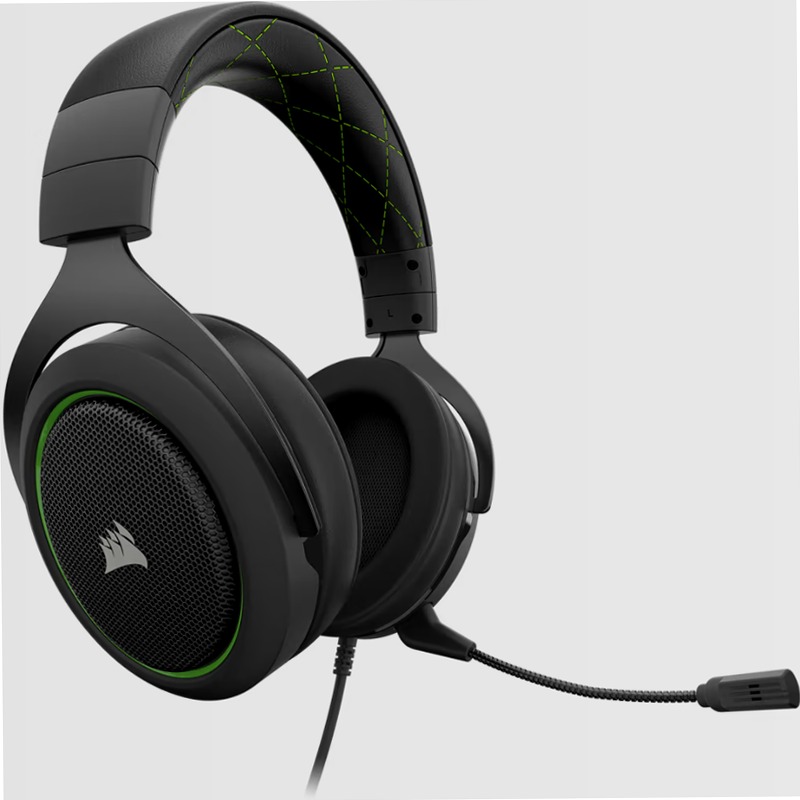 Cuffia con microfono gaming HS50 - Verde
