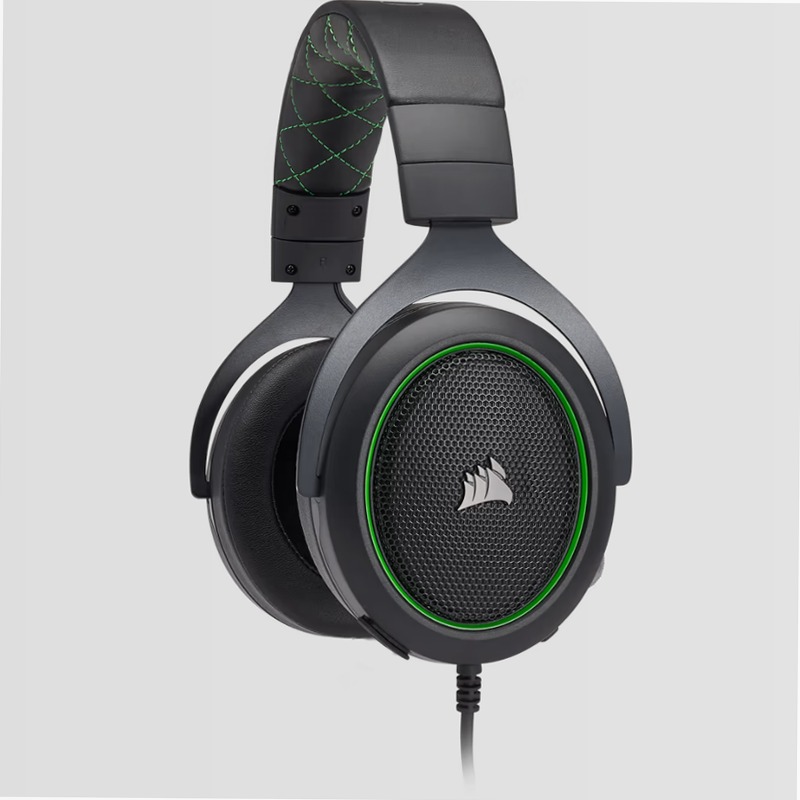 Cuffia con microfono gaming HS50 - Verde