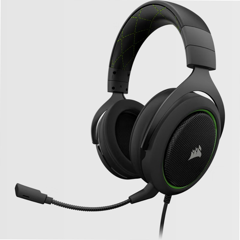 Cuffia con microfono gaming HS50 - Verde