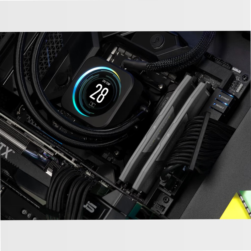 Vengeance® 32GB (2x16GB) DDR5 DRAM Up To 5200MT/s CL40