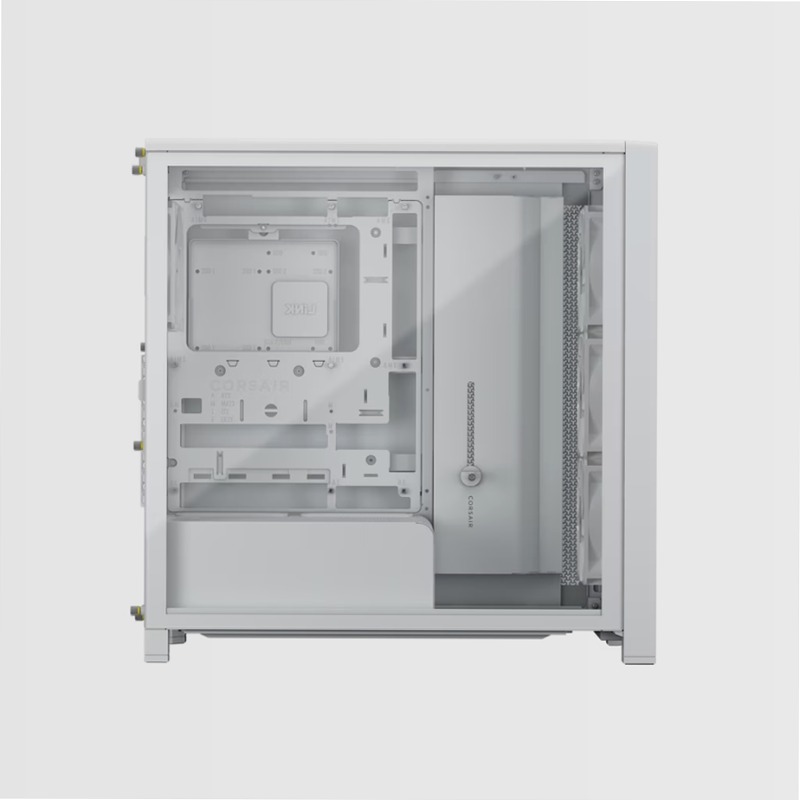 Case per PC mid-tower modulare FRAME 4000D WOOD RS - Bianco/Rovere