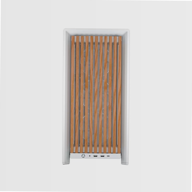 Case per PC mid-tower modulare FRAME 4000D WOOD RS - Bianco/Rovere