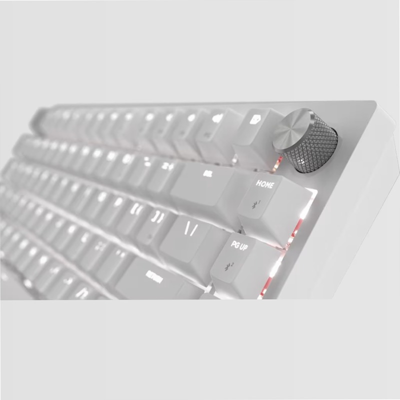 Tastiera Gaming K65 PLUS 75% RGB - Bianco Brina Plastica Wireless 2.4 GHz