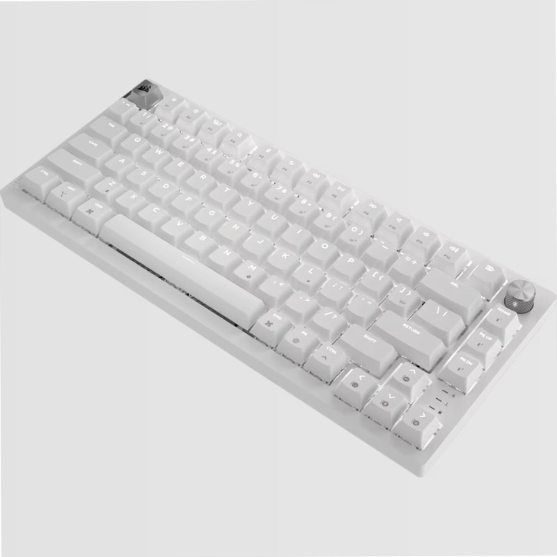 Tastiera Gaming K65 PLUS 75% RGB - Bianco Brina Plastica Wireless 2.4 GHz