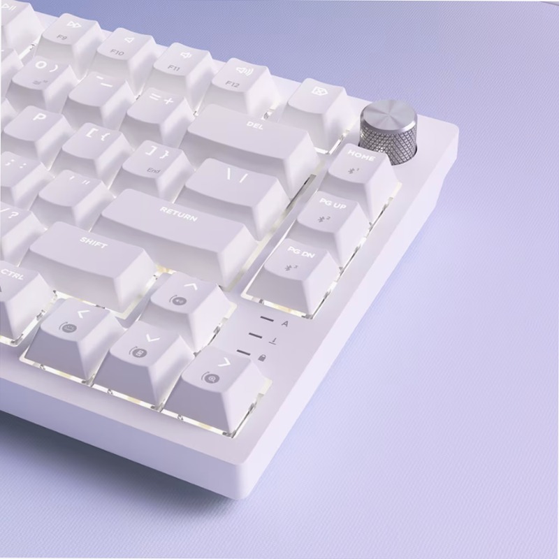Tastiera Gaming K65 PLUS 75% RGB - Bianco Brina Plastica Wireless 2.4 GHz