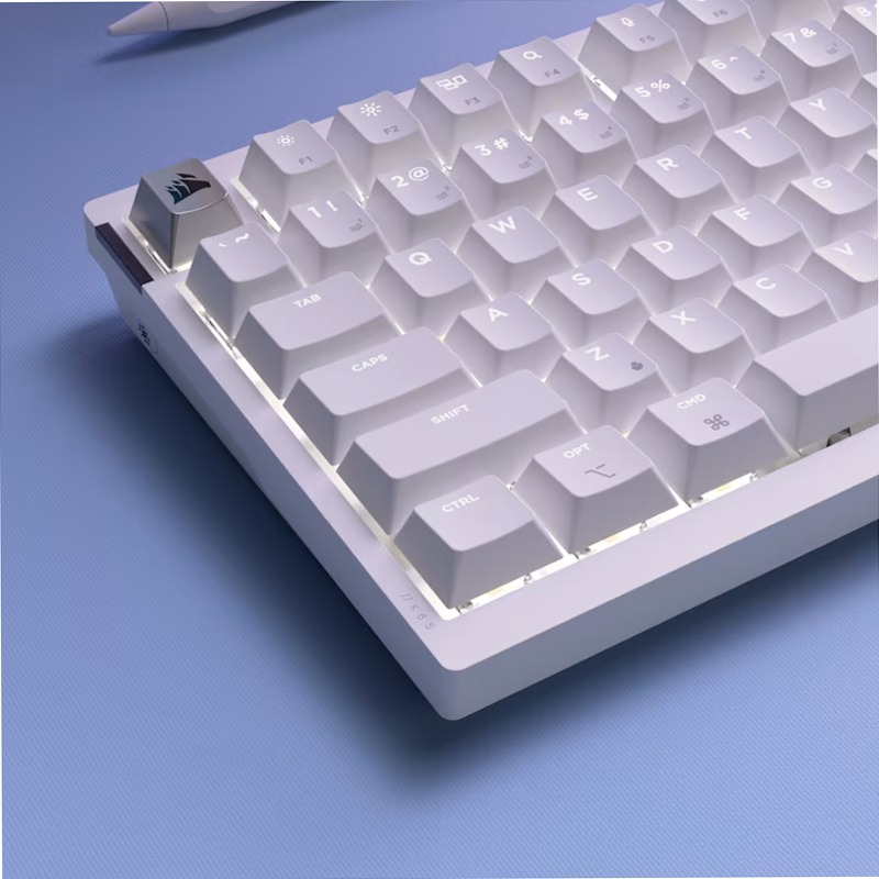 Tastiera Gaming K65 PLUS 75% RGB - Bianco Brina Plastica Wireless 2.4 GHz