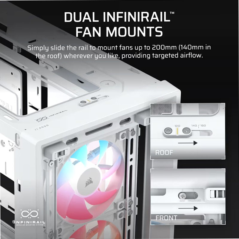 Case PC Mid-Tower Premium 4000D 4