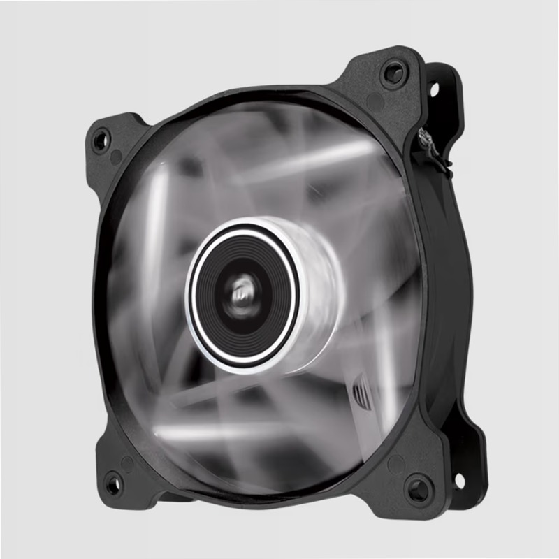 Air Series™ SP120 LED White High Static Pressure 120mm Fan Twin Pack