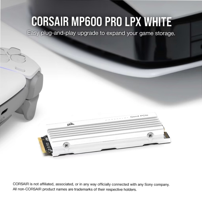 Unità SSD MP600 PRO LPX M.2 PCIe NVMe Gen4 x 4 da 1TB