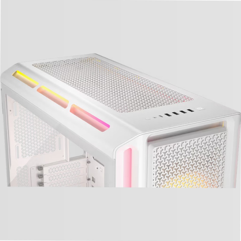 Case PC Mid-Tower iCUE LINK 5000T LX RGB - Bianco