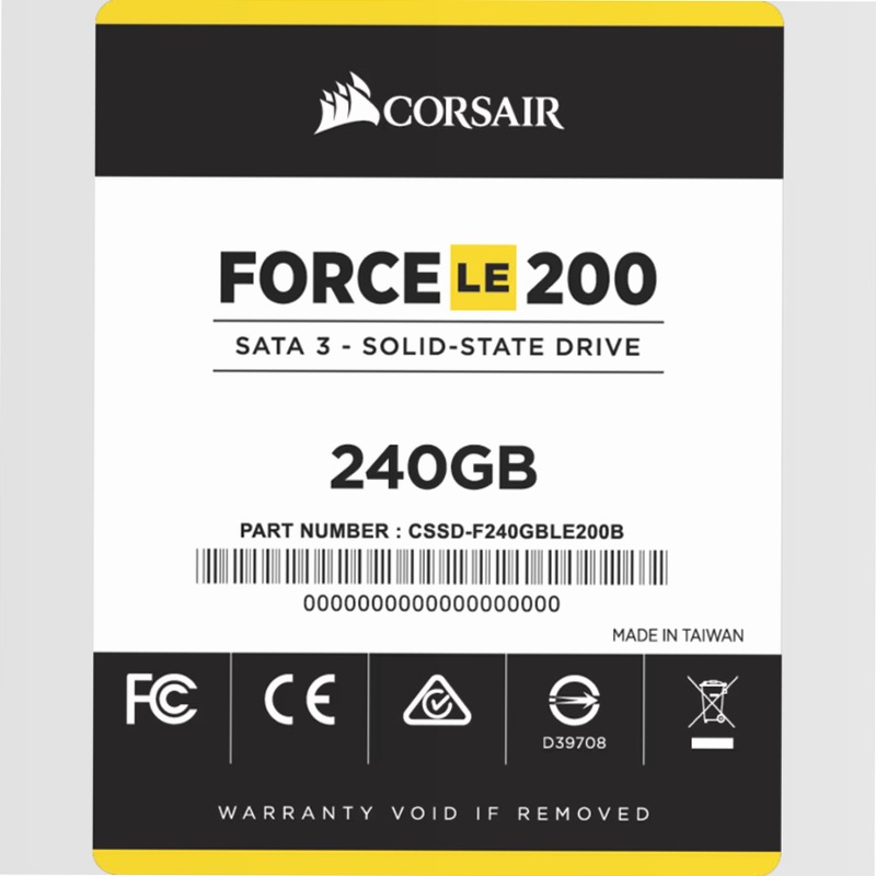 Force Series™ LE200 240GB SATA 3 6Gb/s SSD