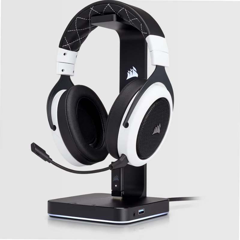 Cuffia con microfono HS70 Wireless Gaming - Bianco
