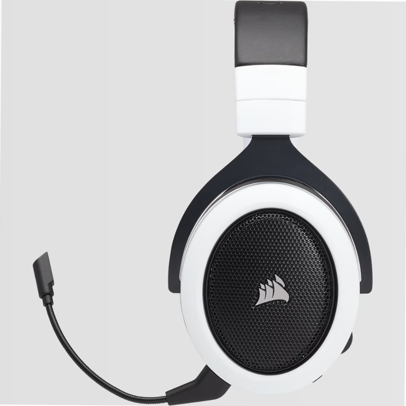Cuffia con microfono HS70 Wireless Gaming - Bianco