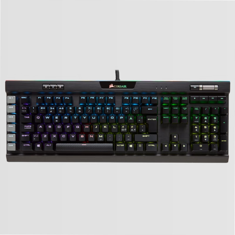 Tastiera meccanica K95 RGB PLATINUM - CHERRY® MX Brown Alluminio