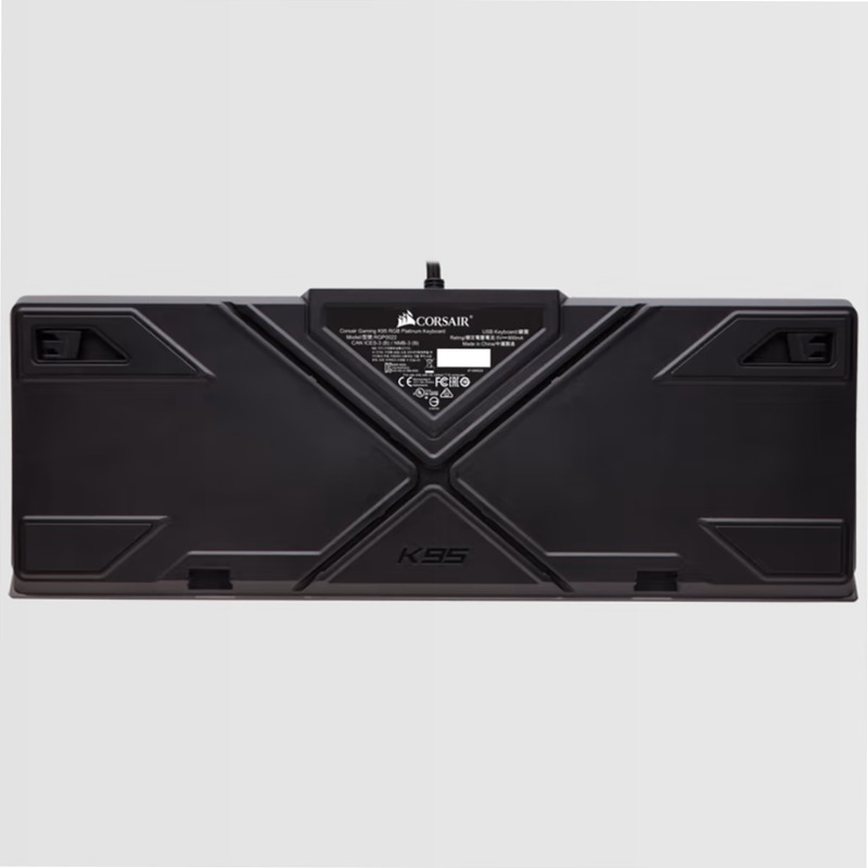 Tastiera meccanica K95 RGB PLATINUM - CHERRY® MX Brown Alluminio