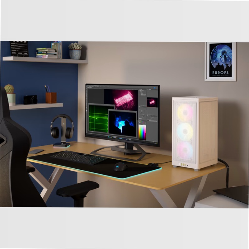 Case PC Mini-ITX 2000D RGB AIRFLOW - Bianco