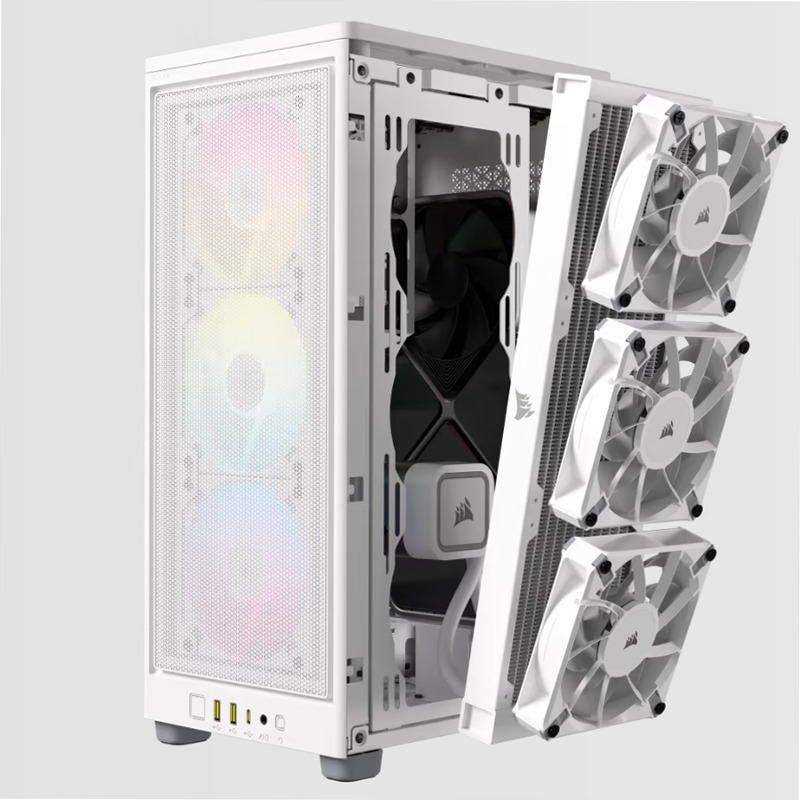 Case PC Mini-ITX 2000D RGB AIRFLOW - Bianco