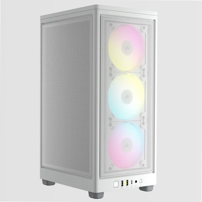 Case PC Mini-ITX 2000D RGB AIRFLOW - Bianco