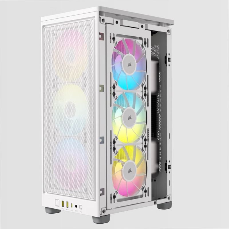 Case PC Mini-ITX 2000D RGB AIRFLOW - Bianco