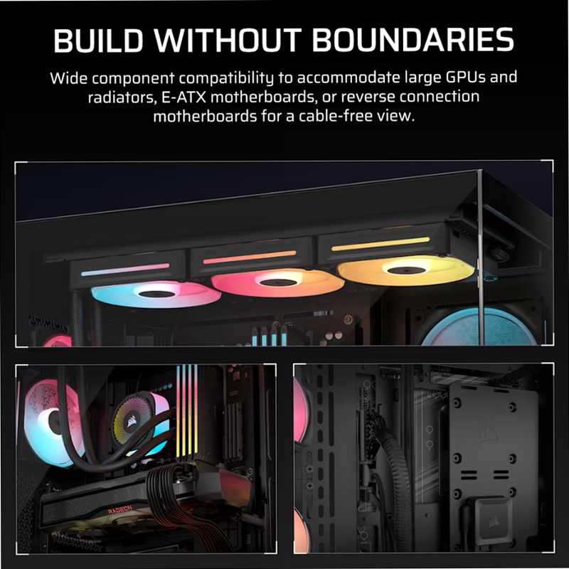Case PC Mid-Tower 3500X LX-R RGB iCUE LINK