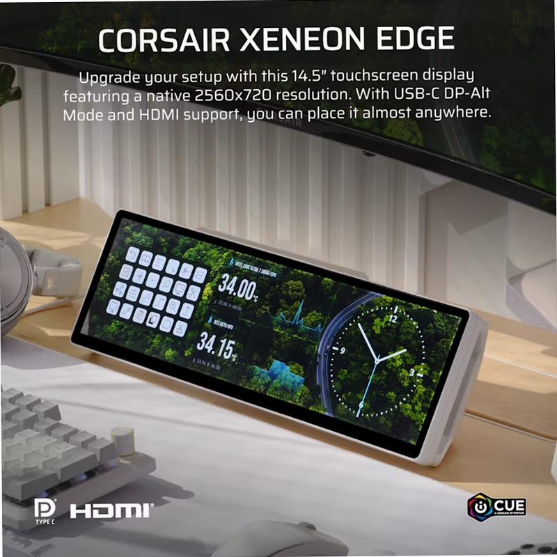 Schermo LCD XENEON EDGE 14,5" 14.5" Bianco
