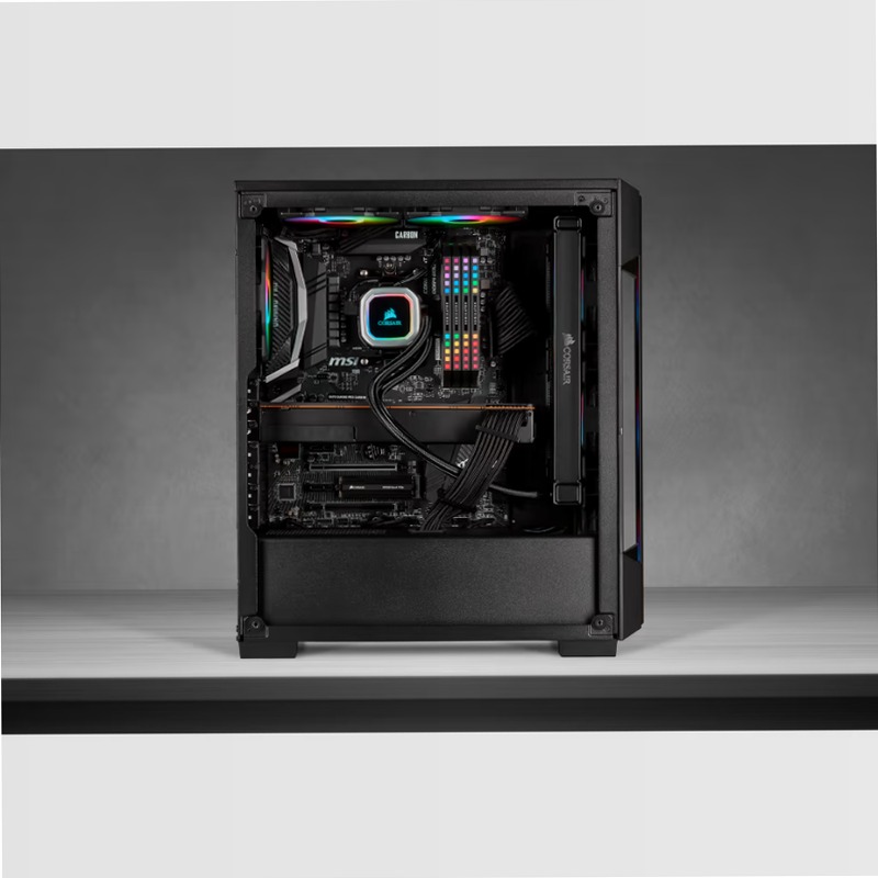 Smart case mid-tower iCUE 220T RGB - Nero