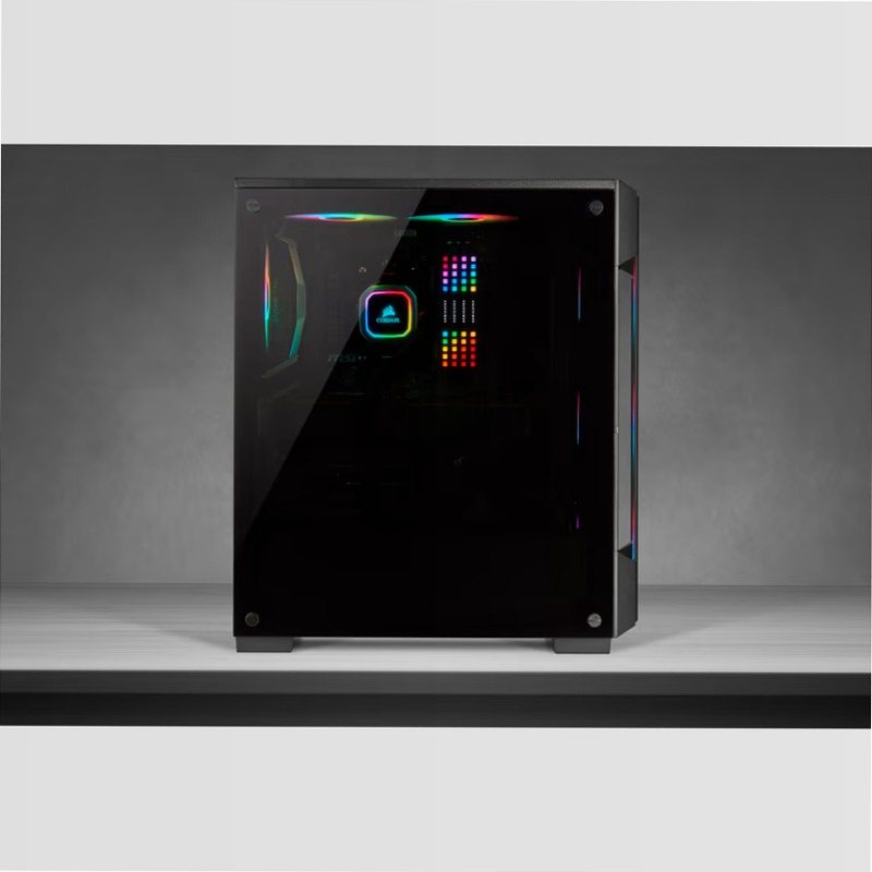 Smart case mid-tower iCUE 220T RGB - Nero