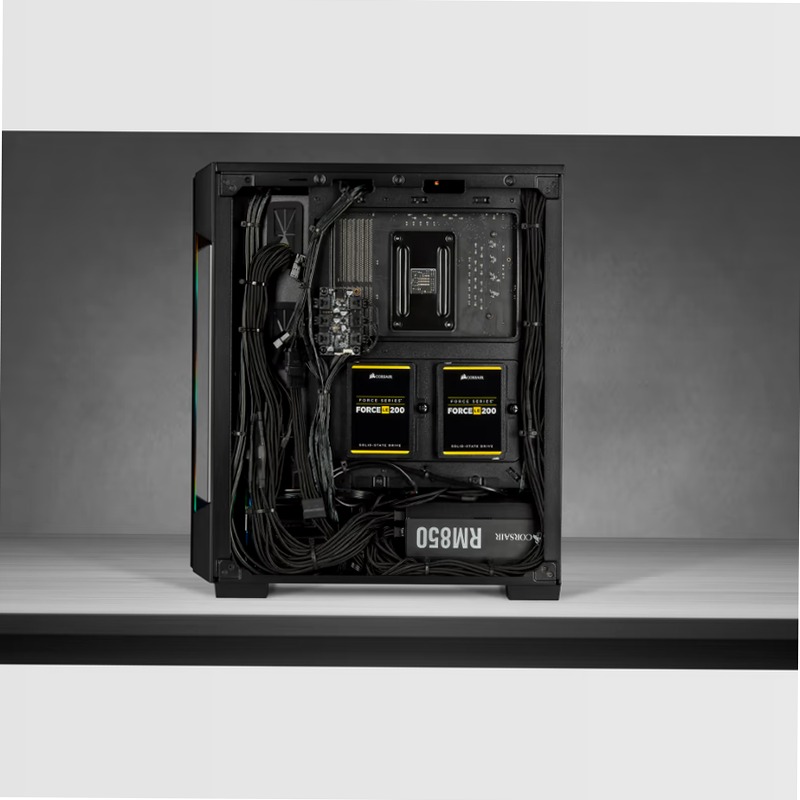 Smart case mid-tower iCUE 220T RGB - Nero