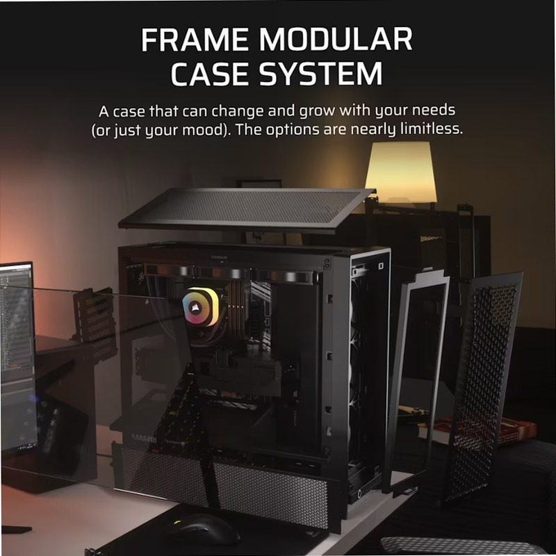 Case PC mid-tower modulare FRAME 4000D RS
