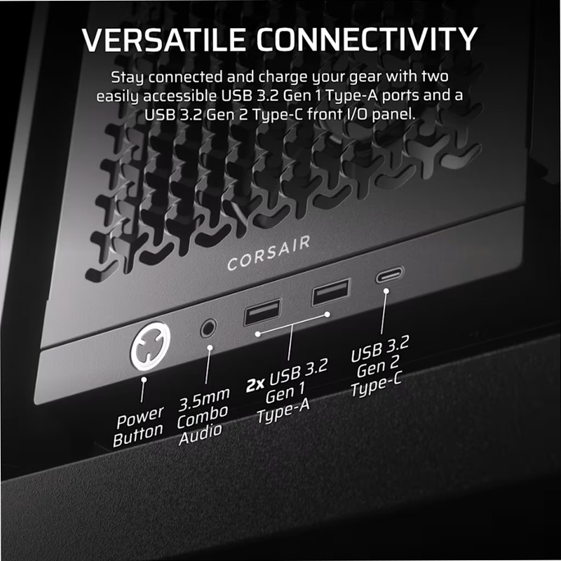 Case PC mid-tower modulare FRAME 4000D RS