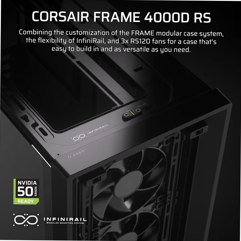 Case PC mid-tower modulare FRAME 4000D RS