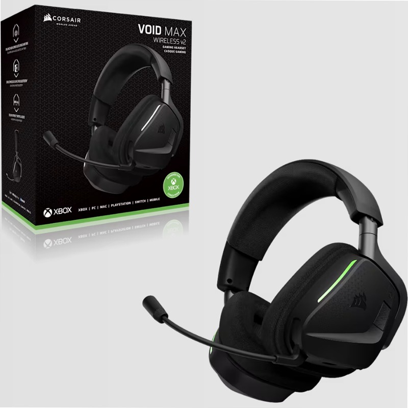 Cuffia Gaming VOID v2 MAX WIRELESS per XBOX - Carbonio Nero