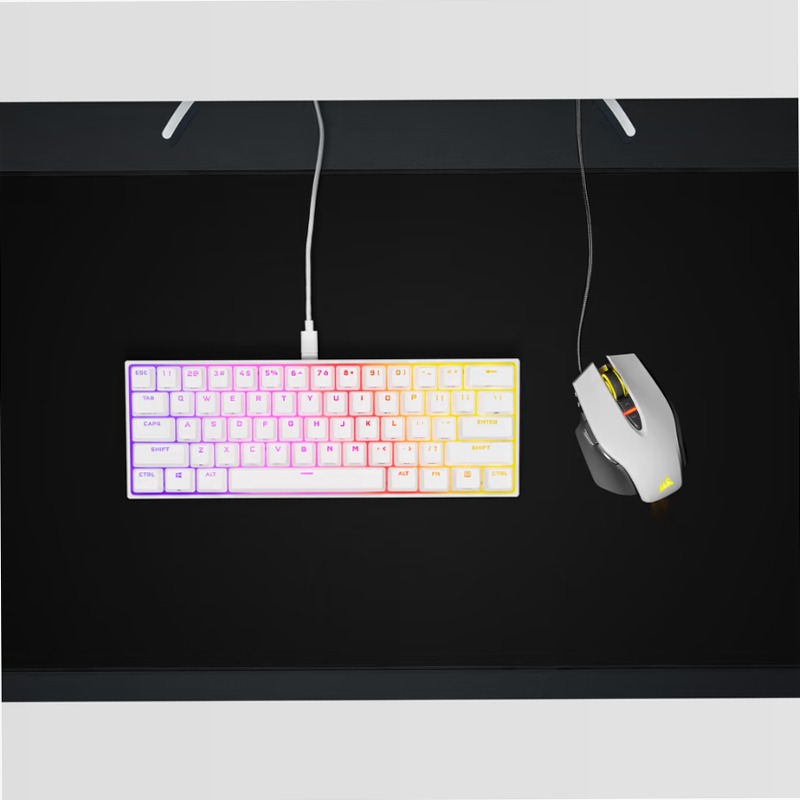 Tastiera Gaming Meccanica 60% K65 RGB MINI - Cherry MX Red