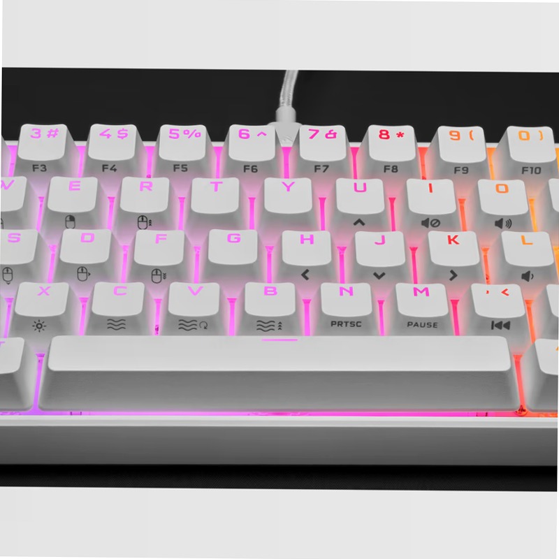 Tastiera Gaming Meccanica 60% K65 RGB MINI - Cherry MX Red