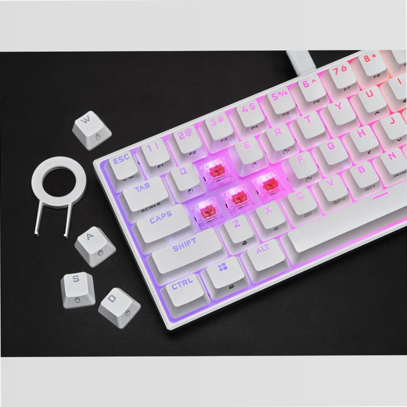 Tastiera Gaming Meccanica 60% K65 RGB MINI - Cherry MX Red