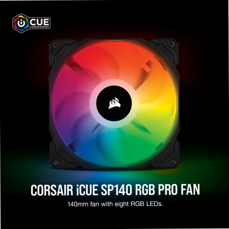 Ventola iCUE SP140 RGB PRO ad alte prestazioni