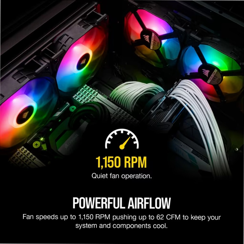 Ventola iCUE SP140 RGB PRO ad alte prestazioni