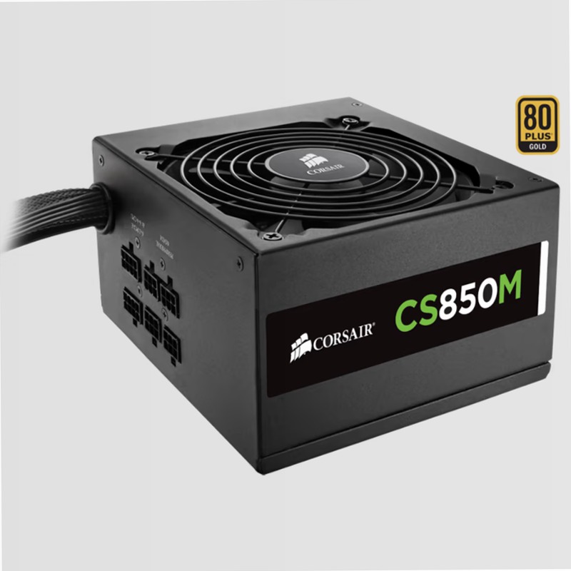 CS850M - Unità di alimentazione modulare certificata 80 PLUS® Gold Semi modulare
