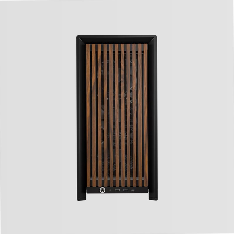 Case PC Mid-Tower Modulare 4000D Wood RS - Nero/Noce 4