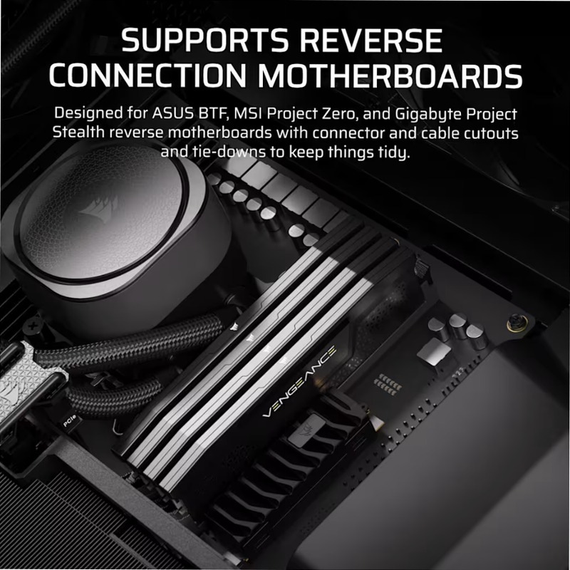 CASE PER PC MID-TOWER CON FLUSSO D’ARIA ELEVATO FRAME 5000D RS