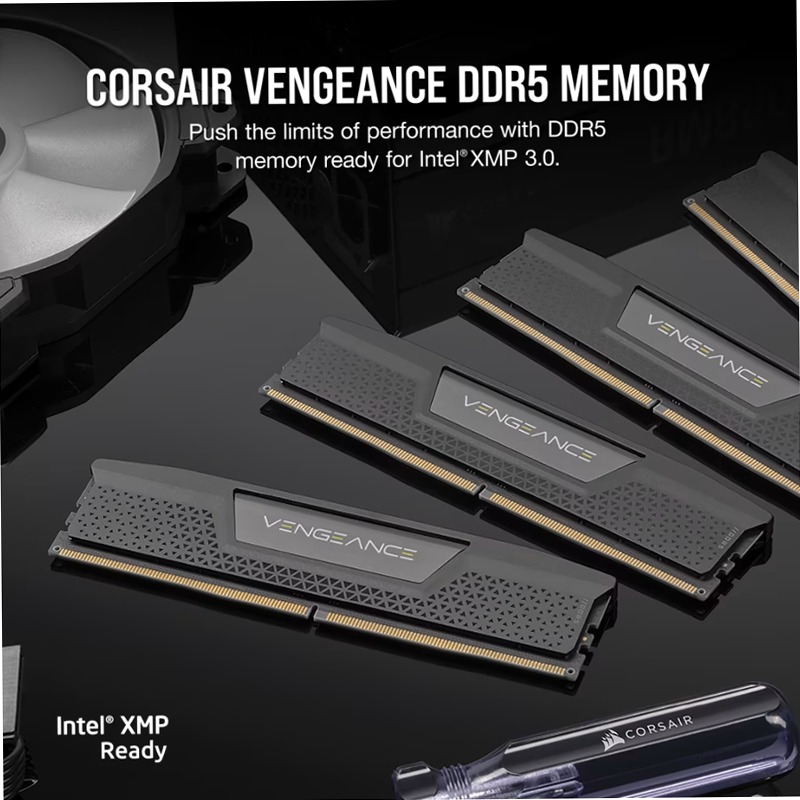 Vengeance® 32GB (2x16GB) DDR5 DRAM Up To 5600MT/s CL40 2 5600mhz