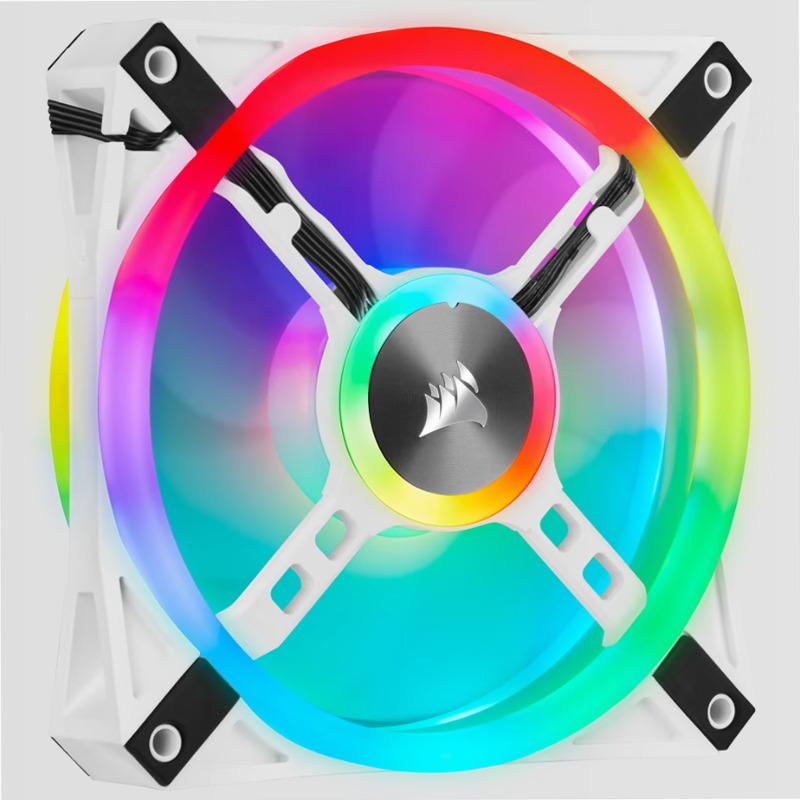 Ventola PWM iCUE QL120 RGB da 120 mm - Bianca 120mm