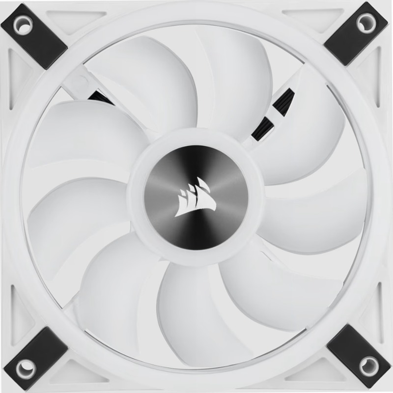 Ventola PWM iCUE QL120 RGB da 120 mm - Bianca 120mm