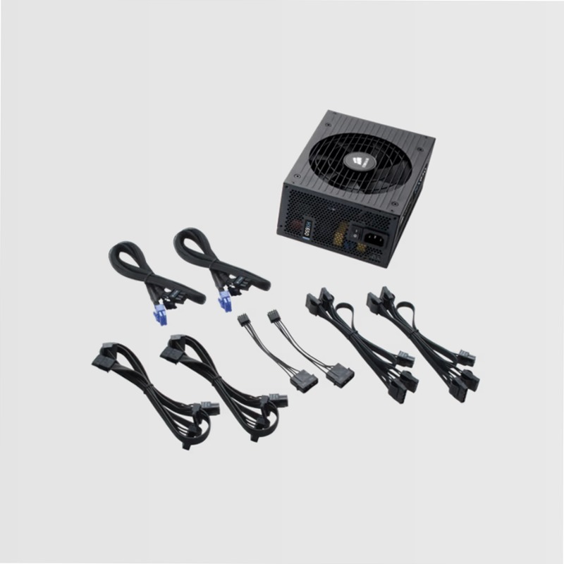 Alimentatore ATX HX650 — Unità di alimentazione certificata 80 PLUS® Gold Semi modulare