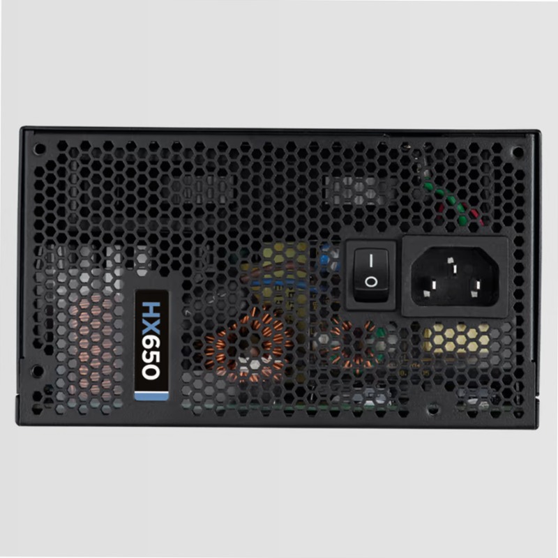 Alimentatore ATX HX650 — Unità di alimentazione certificata 80 PLUS® Gold Semi modulare