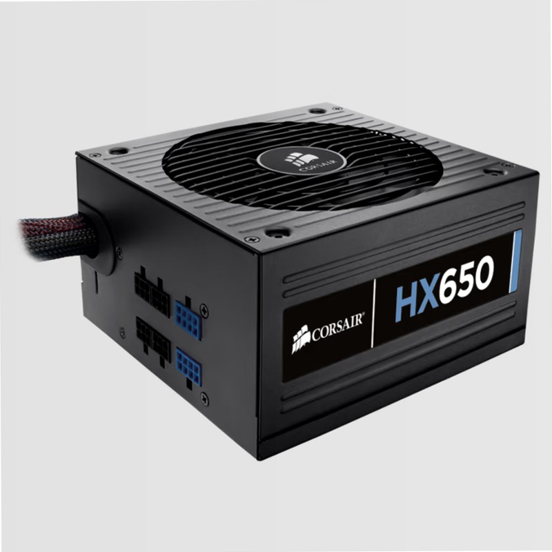 Alimentatore ATX HX650 — Unità di alimentazione certificata 80 PLUS® Gold Semi modulare