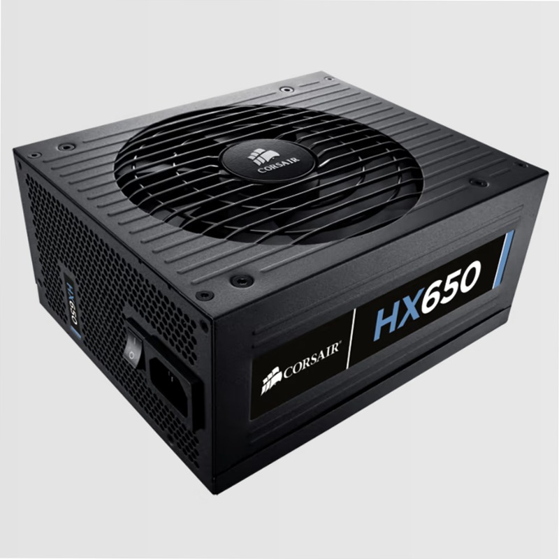 Alimentatore ATX HX650 — Unità di alimentazione certificata 80 PLUS® Gold Semi modulare