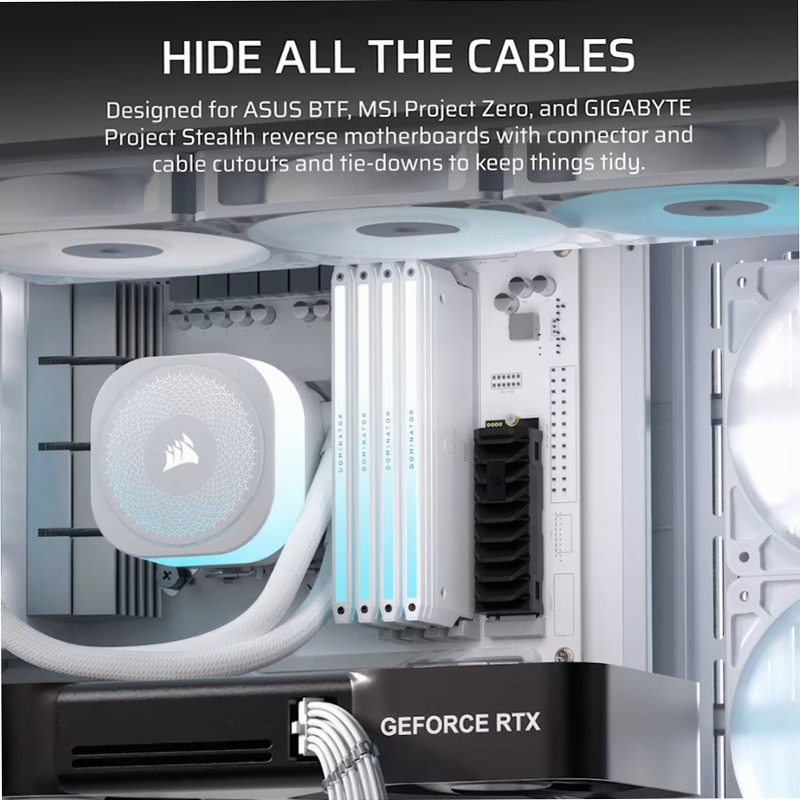 Case PC Mid-Tower RS-R ARGB - Bianco